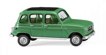 Renault R4 mit Faltdach - grün