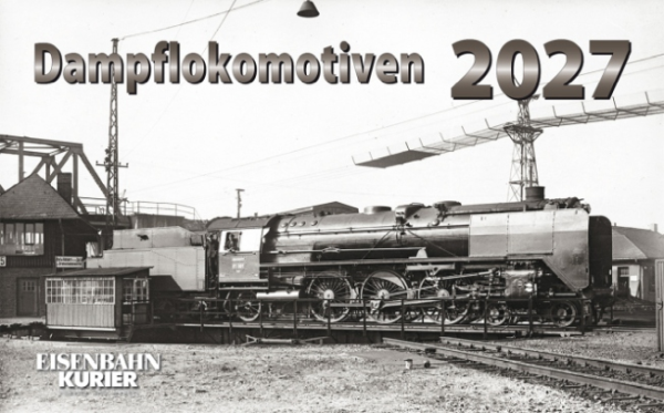 Dampflokomotiven - Kalender 2027