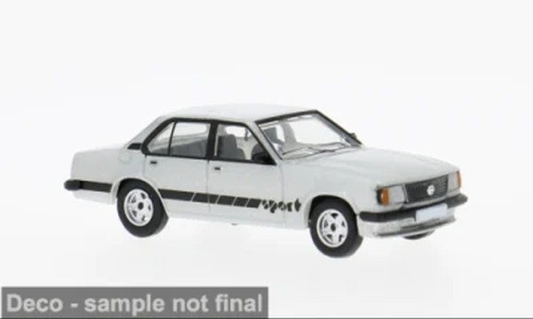 Opel Ascona B Sport, silber/Dekor, 1979