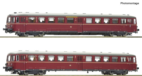 Akku-Triebzug ETA 150 mit Steuerwagen,DB