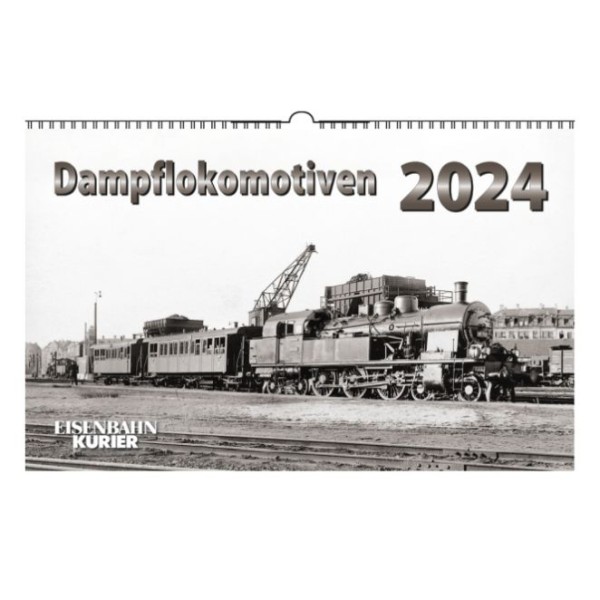 Dampflokomotiven - Kalender 2024