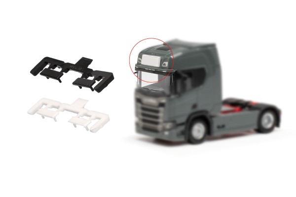 Zubehör: Leuchtkasten einteilig, 6x weiß