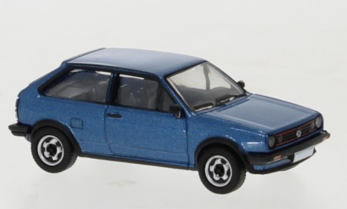 VW Polo II Coupe, metallic-blau, 1985