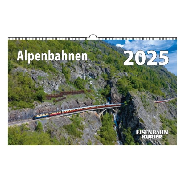 Alpenbahnen - Kalender 2025