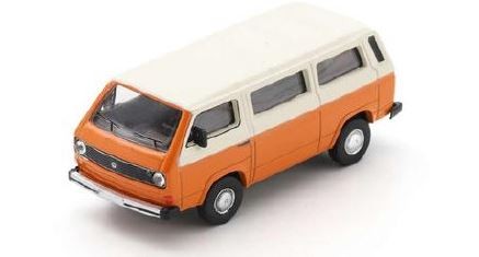 1:64-VW T3 Luxus Bus 2-tone beige/orange