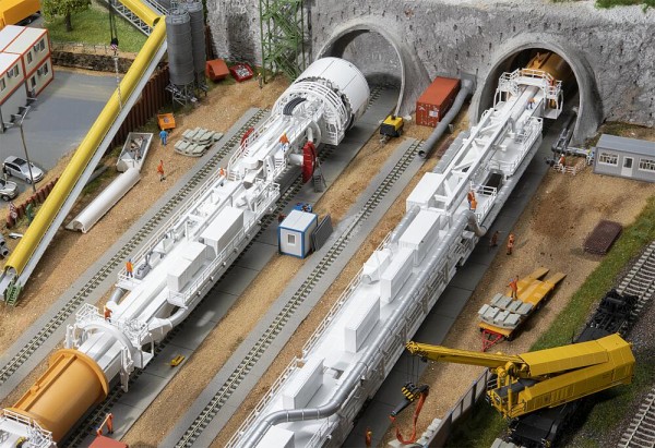 H0-Tunnelbohrmaschine Gripper-TBM