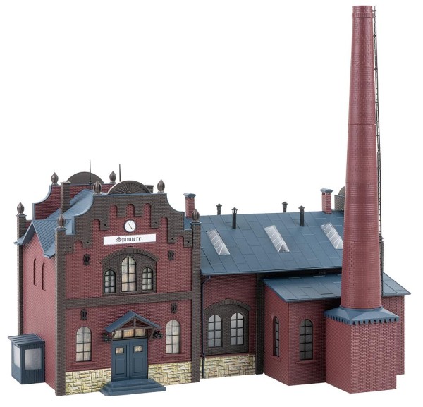 H0-Fabrik mit Schornstein