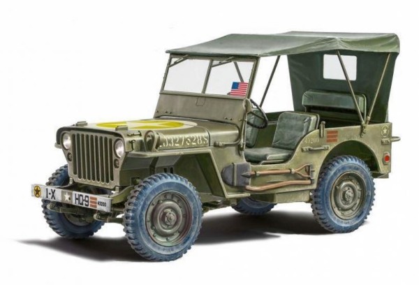 1:24 Jeep Willys MB 80th Anniversary