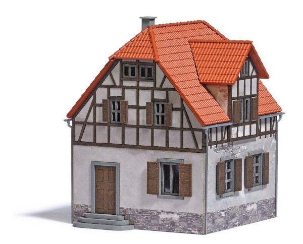 H0-Verwittertes Wohnhaus