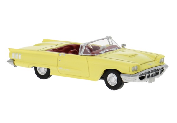 Ford Thunderbird offen, pastellgelb