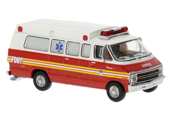 Dodge B 200 Ambulance, 1975, FDNY