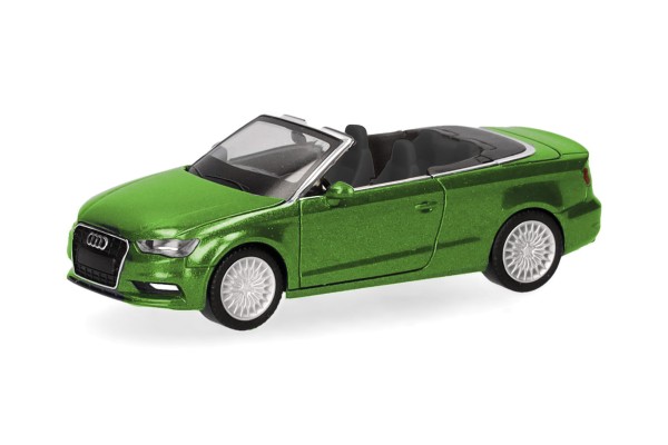 Audi A3 Cabriolet, javagrün