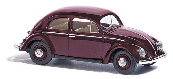 VW Käfer Brezelfenster, rot