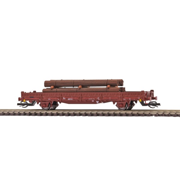Flachwagen mit Rungen Ks [330