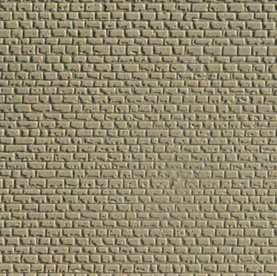 N-Mauerplatte mit Abdecksteinen, 20x12cm