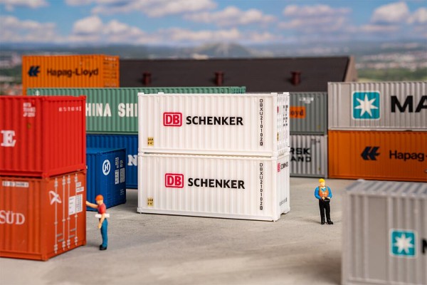 H0-20 Container DB, 2er-Set