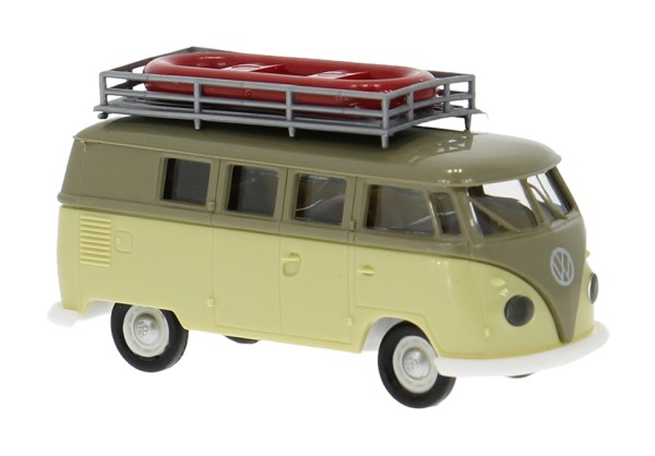 VW T1b Camper mit Dachträger/Boot