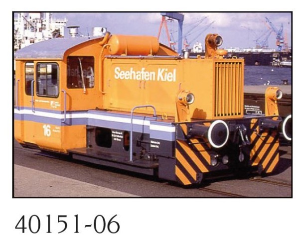0-Diesellok Köf 2, Seehafen Kiel, Ep.V