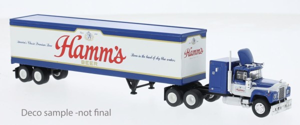 Mack RS Koffersattelzug Hamm´s Beer