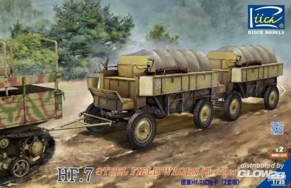 1:35-German Hf.7 steel field wagen