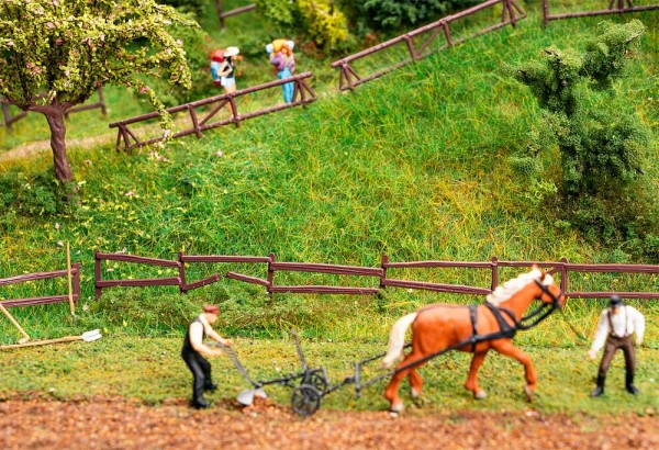 H0-4 4 Garten- und Feldzäune