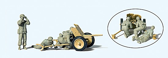 Fallschirmjäger mit 3,7cm PAK 1939-45