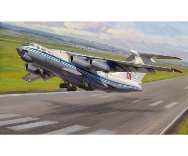 1:144 Ilyushin IL-76 MD Heavy Transporte