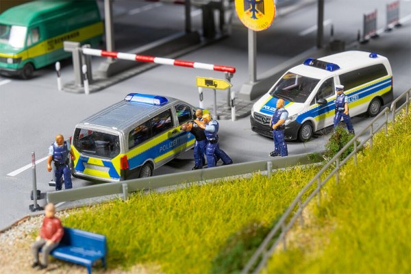 H0-Polizisten