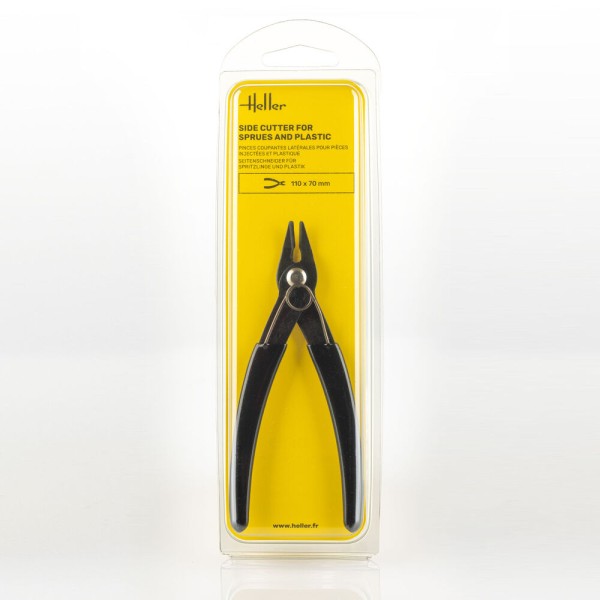 Side cutter for sprues and pl