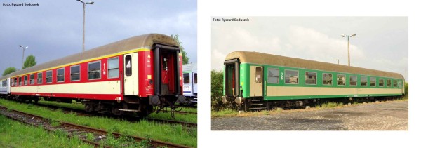 2er Set Personenwagen 1.+2. Klasse, PKP
