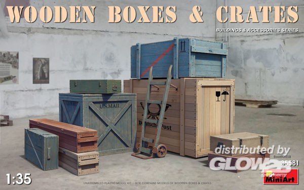 1:35-Wooden Boxes & Crates