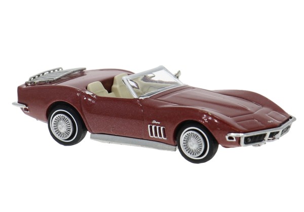 Chevrolet Corvette C3, dunkelrot, 1967