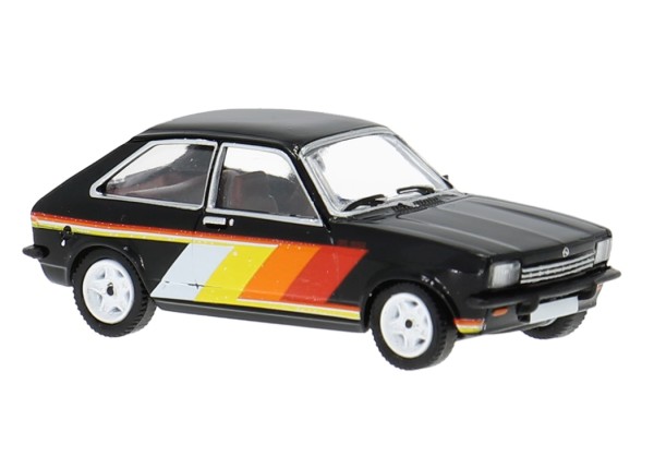 Opel Kadett C City, schwarz/Dekor, 1975