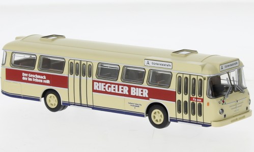 Büssing Senator 12 D, Riegeler Bier 1962