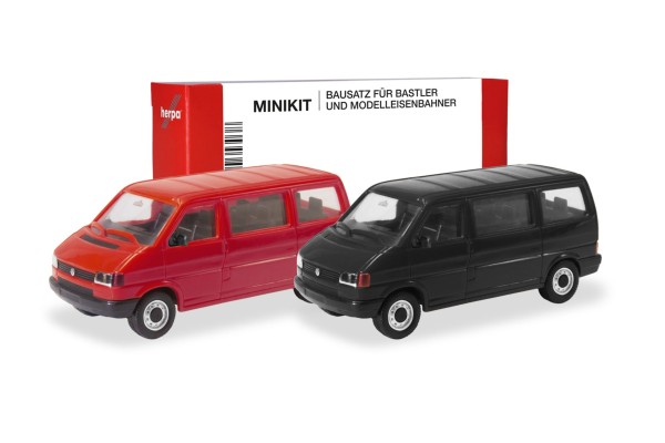 MiKi VW T4 Bus rot und schwarz