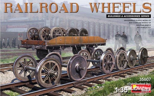 1:35-Railroad Wheels