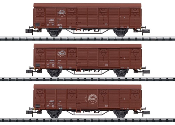 Güterwagen-Set Expressgut, DR, Ep.IV