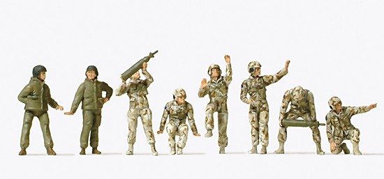 Panzerbesatzungen. US Army 20 Figuren