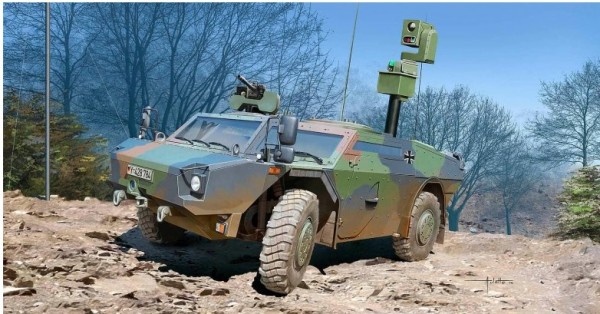 1/35 Fennek LGS, deutsche Version