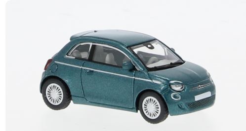 Fiat 500e dunkelgrün