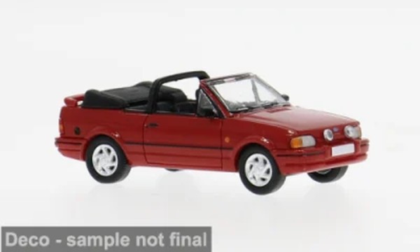 Ford Escort MK IV Cabriolet, rot, 1986