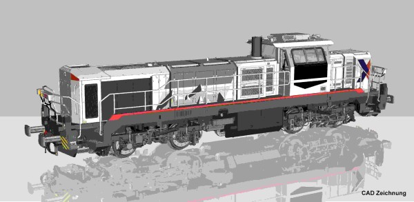 DC-Diesellok DE18 SBB CargoInternational