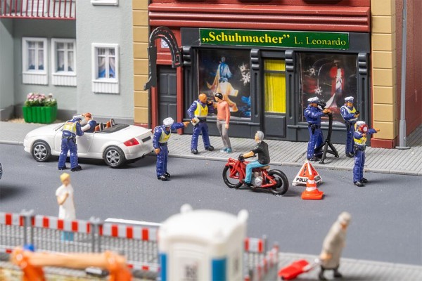 H0-Verkehrskontrolle