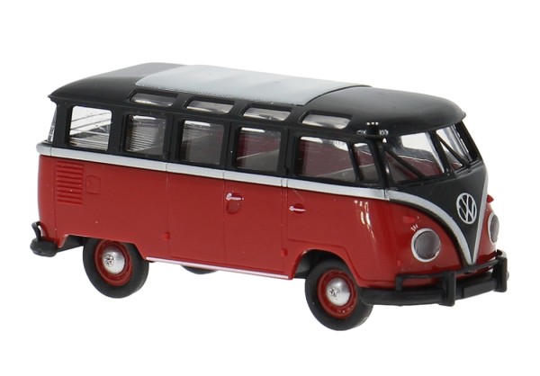 VW T1b Samba schwarz/rot