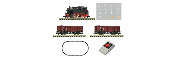 N-Analog-Startset: BR80 mit Güterzug