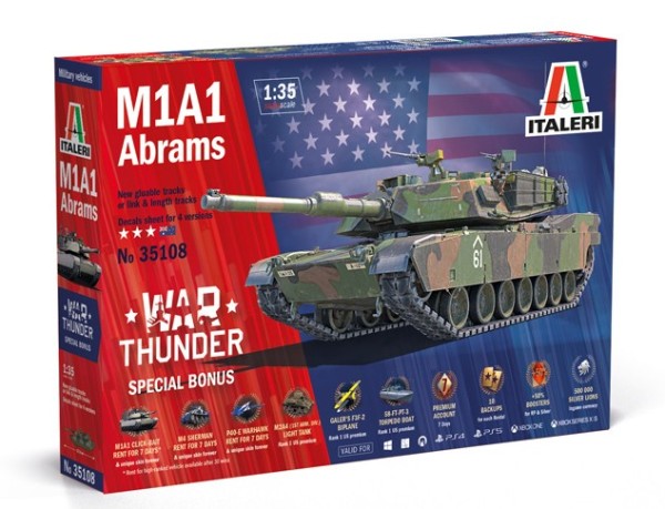 1:35 M1A1 Abrams War Thunder