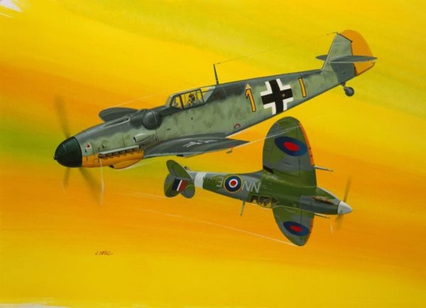 1:72-Combat Set Messerschmitt Bf109G-10