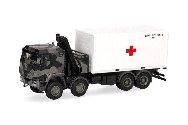 Iveco Trakker 8x8 mit Ladekran