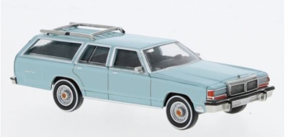 Ford LTD Country Squire in blau, 1979