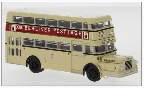 IFA Do 56 Bus, BVG - Berliner Festtage